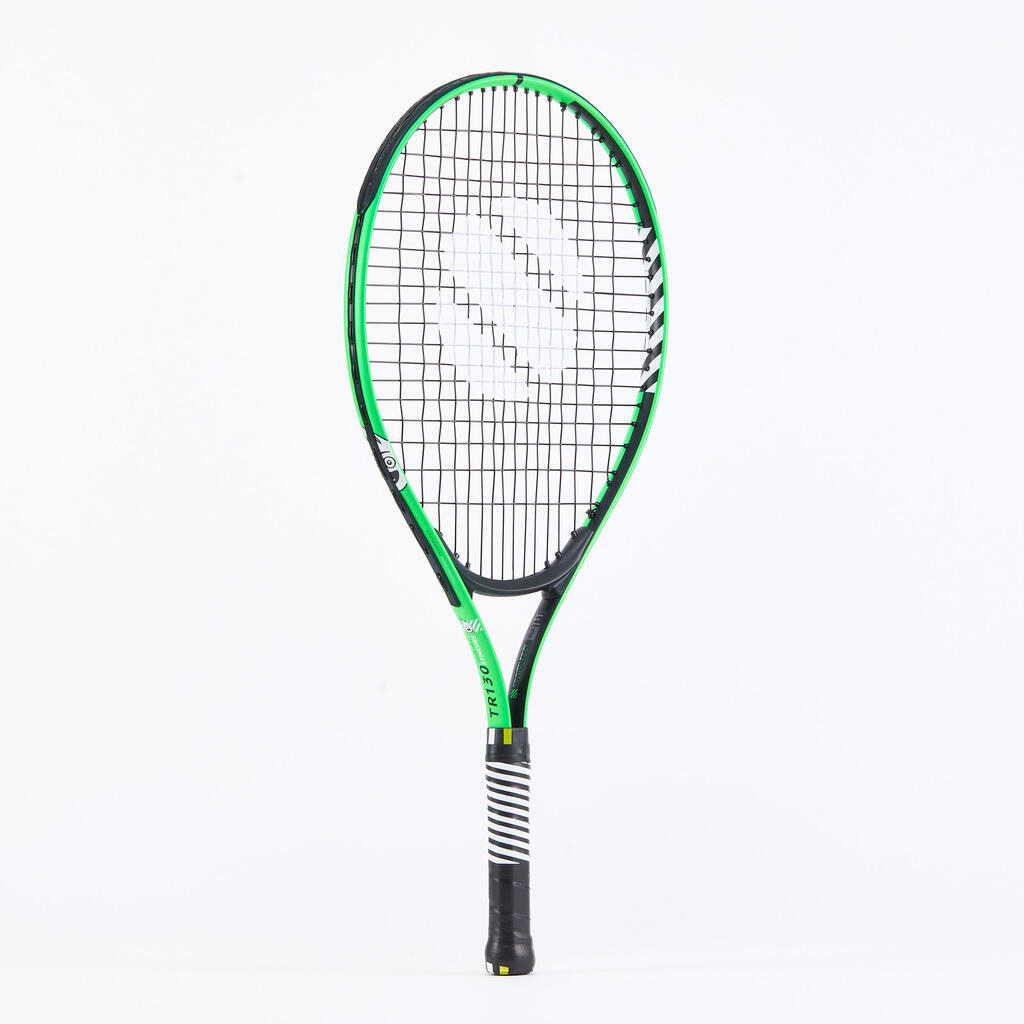 Tennisschläger Kinder - TR130 23 Zoll besaitet grün