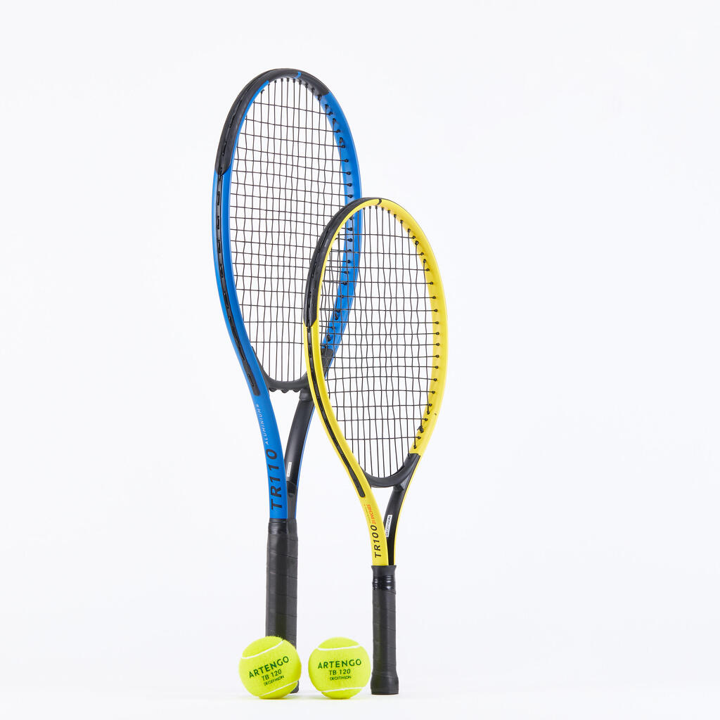 KOMPLET ZA TENIS DUO PORODIČNI - 2 REKETA + 2 LOPTICE + 1 TORBA