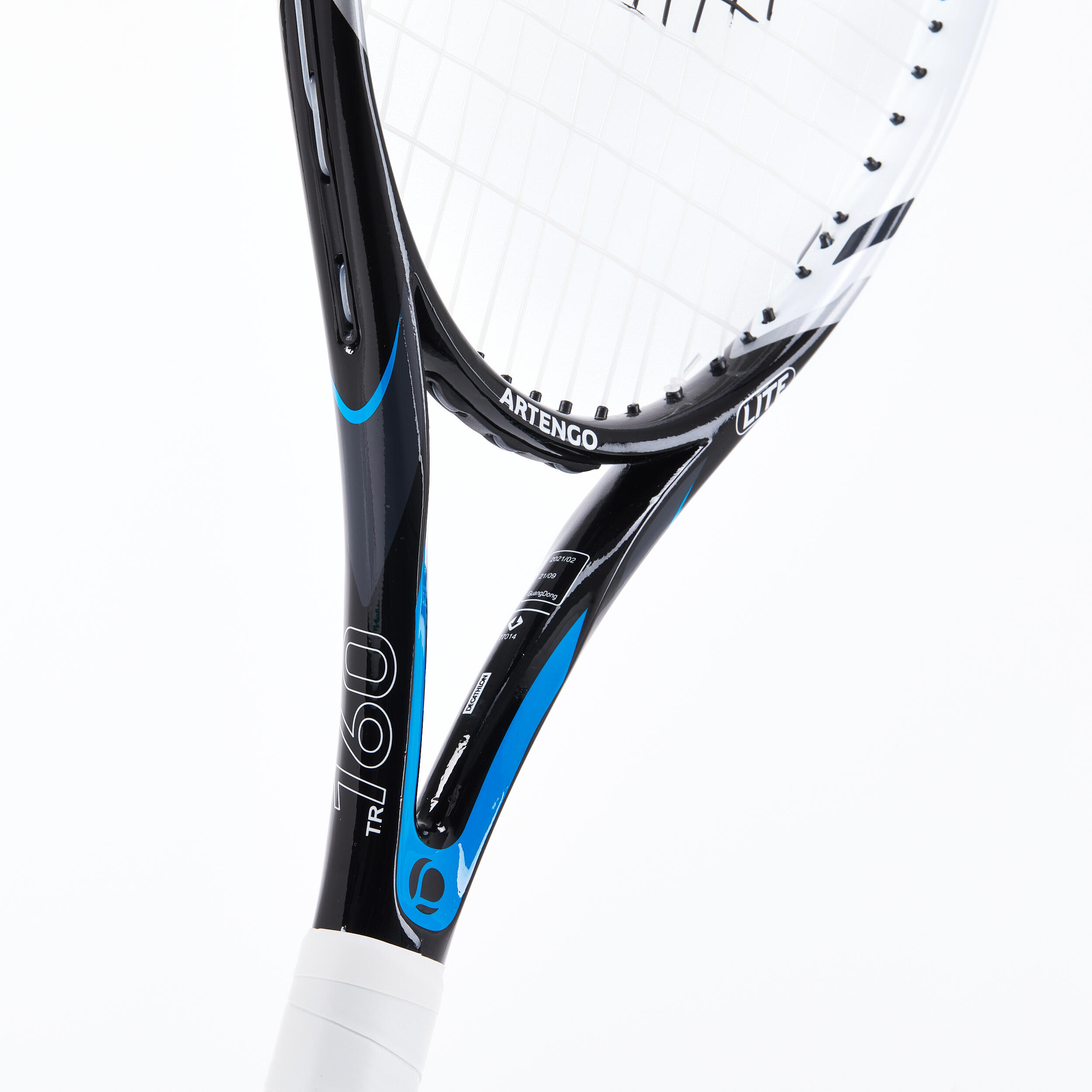 RACCHETTA DA TENNIS TR160 LITE BLU PER ADULTI