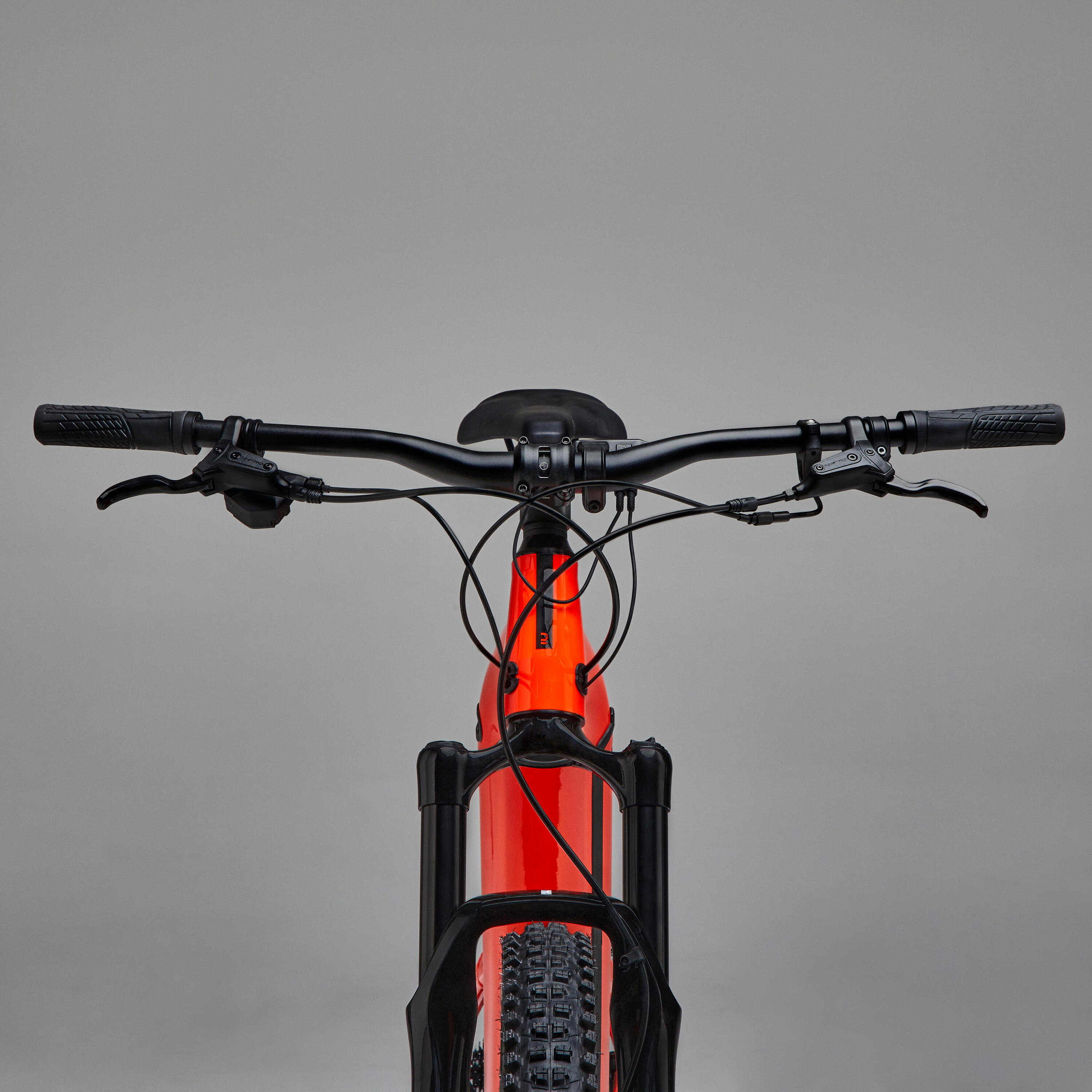 29" Full Suspension Electric Mountain Bike E-Expl 520 S - Bright Red 9/10