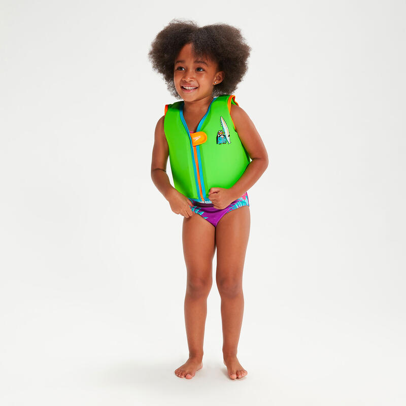 GILET DE NATATION / EVEIL AQUATIQUE BÉBÉ / ENFANT - SPEEDO VERT