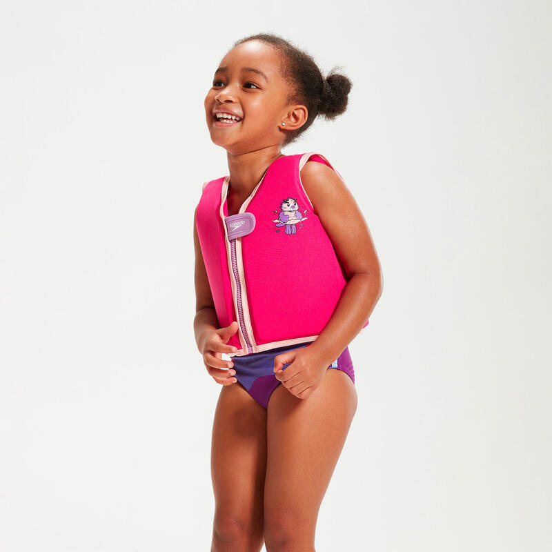 GILET DE NATATION / EVEIL AQUATIQUE BÉBÉ / ENFANT - SPEEDO ROSE