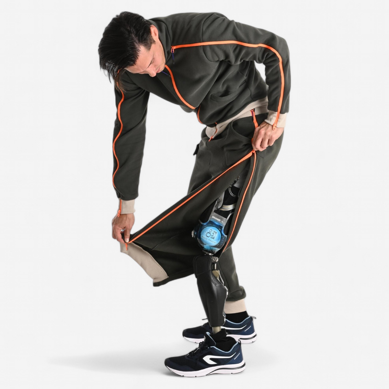 Pantalon homme zippé online