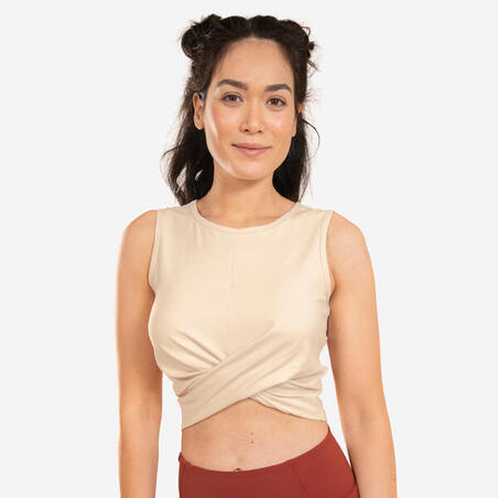 YOGALINNE CROP TOP PREMIUM VIT 