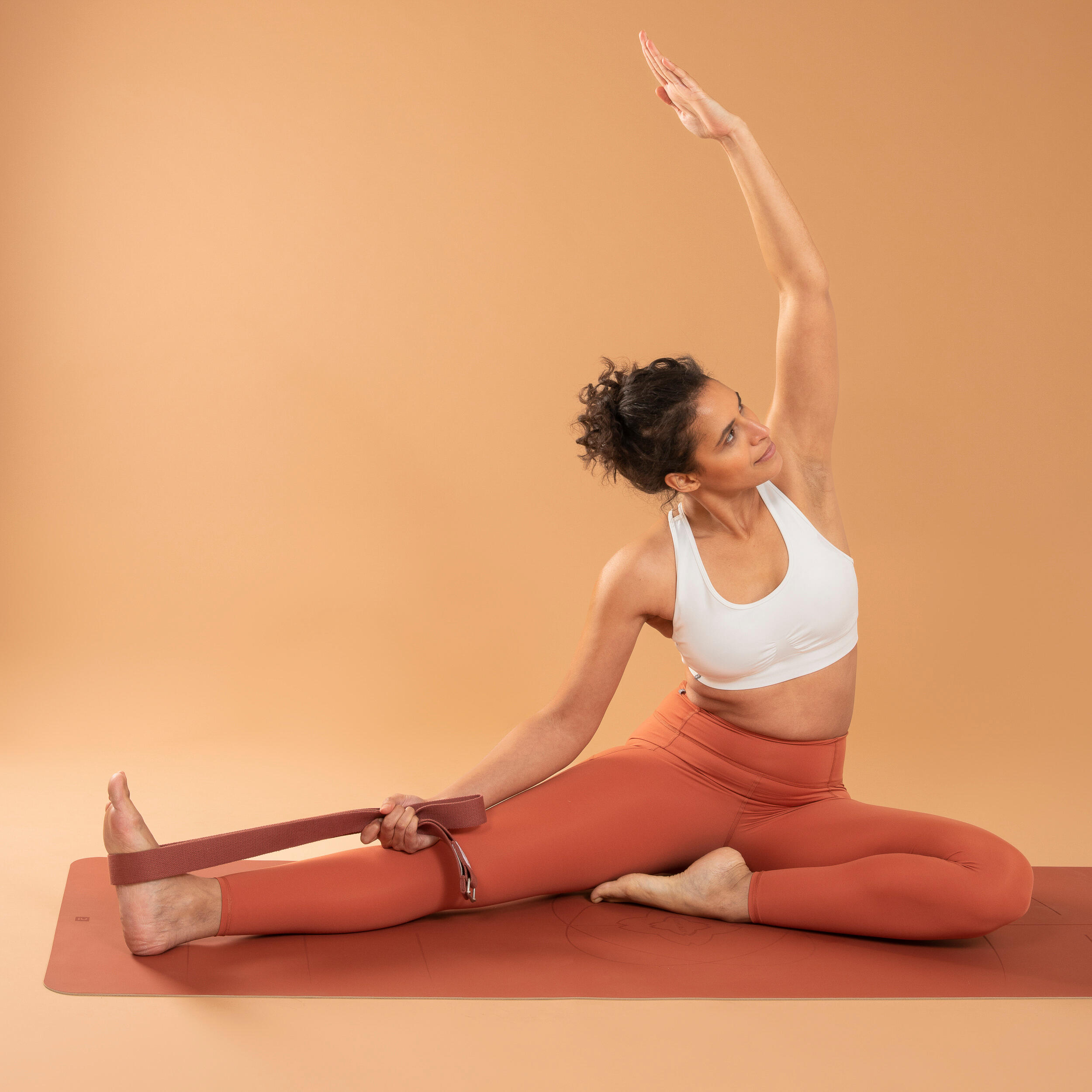 Yoga Strap - Orange 3/3