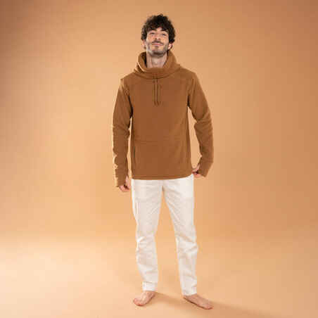 Men's Gentle Yoga Warm Sweatshirt - Brown