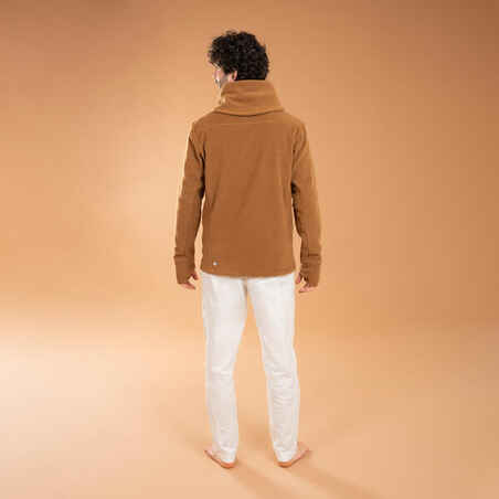 Men's Gentle Yoga Warm Sweatshirt - Brown