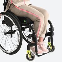 Pantalon de jogging femme zip facile à enfiler en coton bio - beige