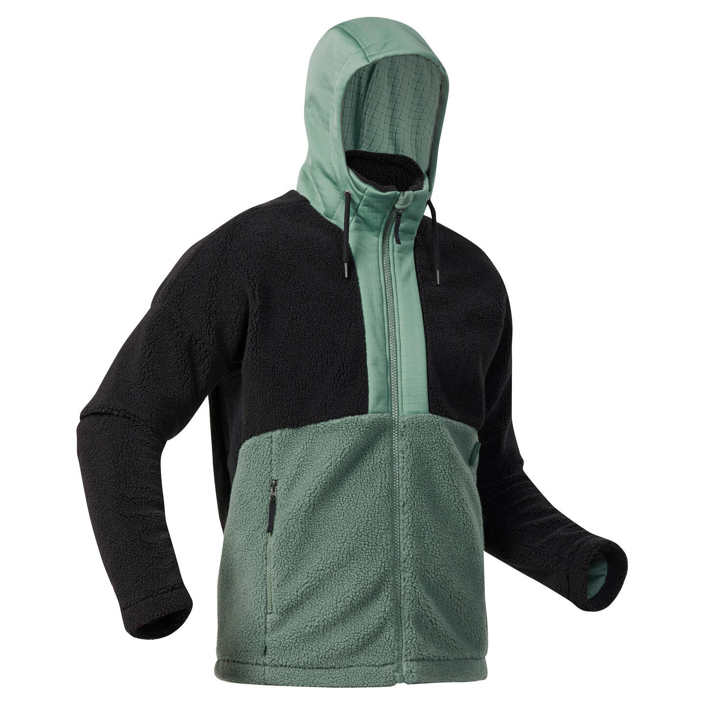 QUECHUA Fleecejacke Winterwandern SH900 Khaki