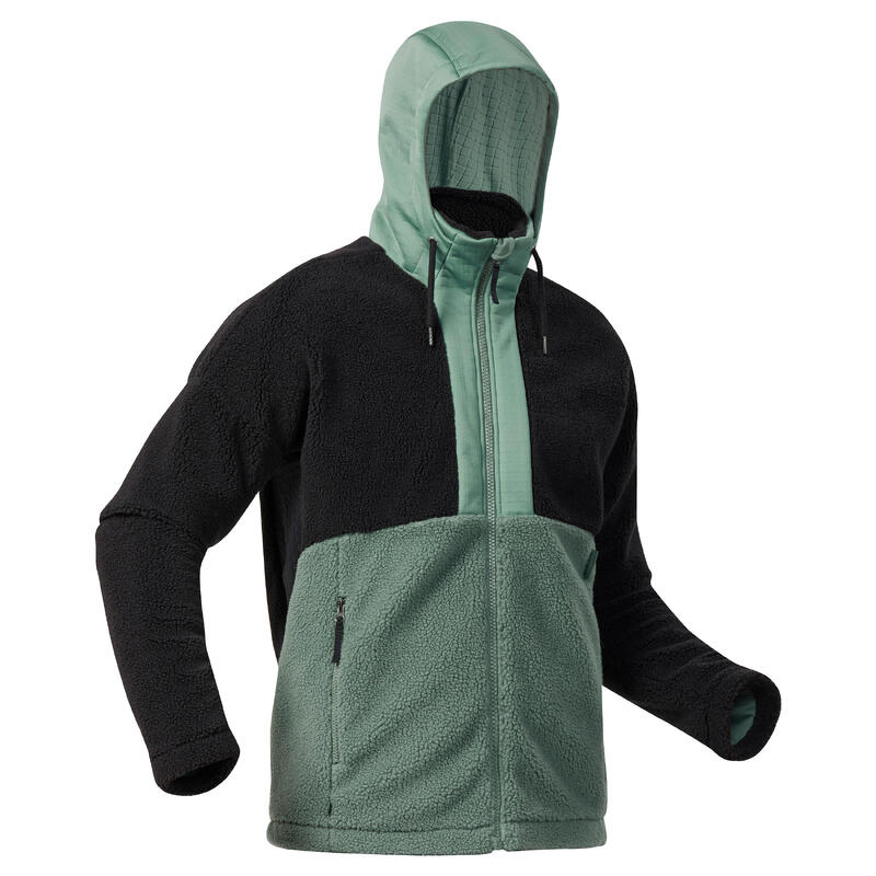 Men's Warm Fleece Hiking Jacket - SH900 - Decathlon