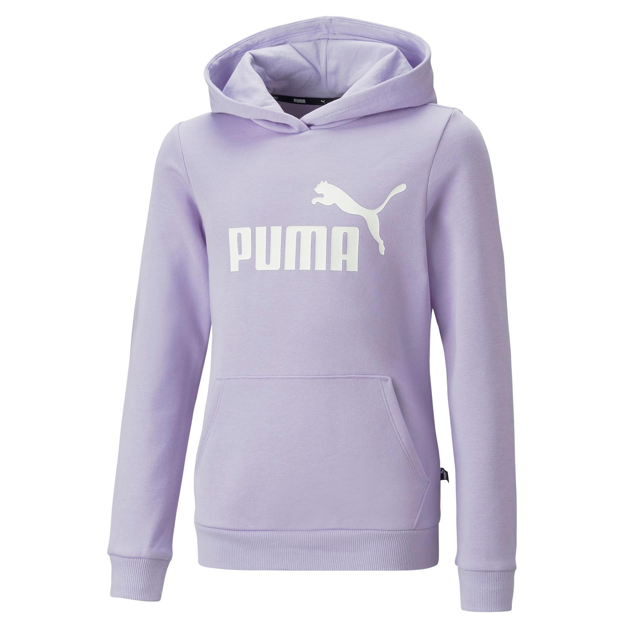 Puma hoodie purple sale