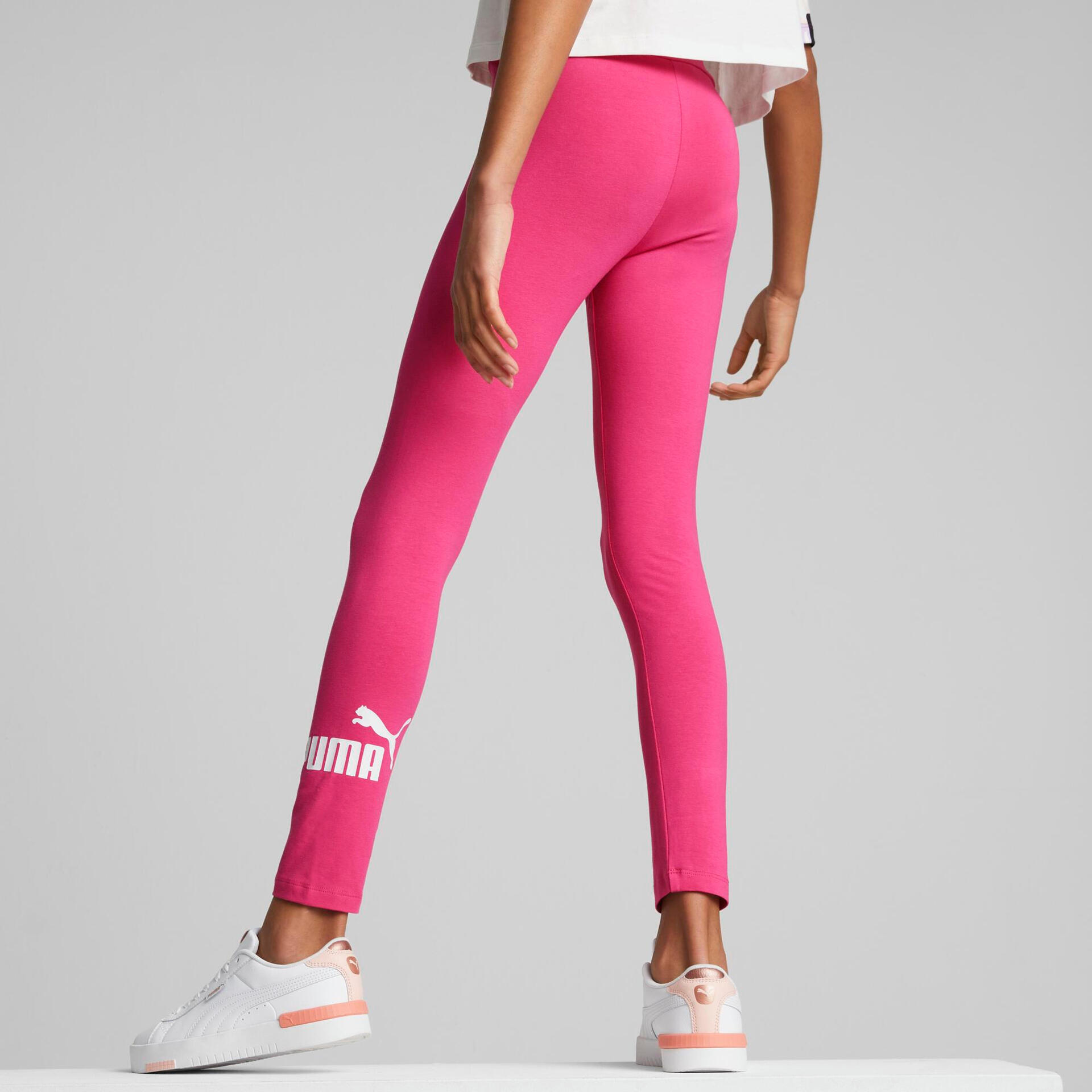 Puma ESS Logo Leggings G Pink