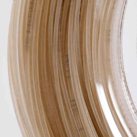 Daugiagyslė teniso styga „TA 500 Comfort“, 1,3 mm ilgio, 200 m ritė, ruda