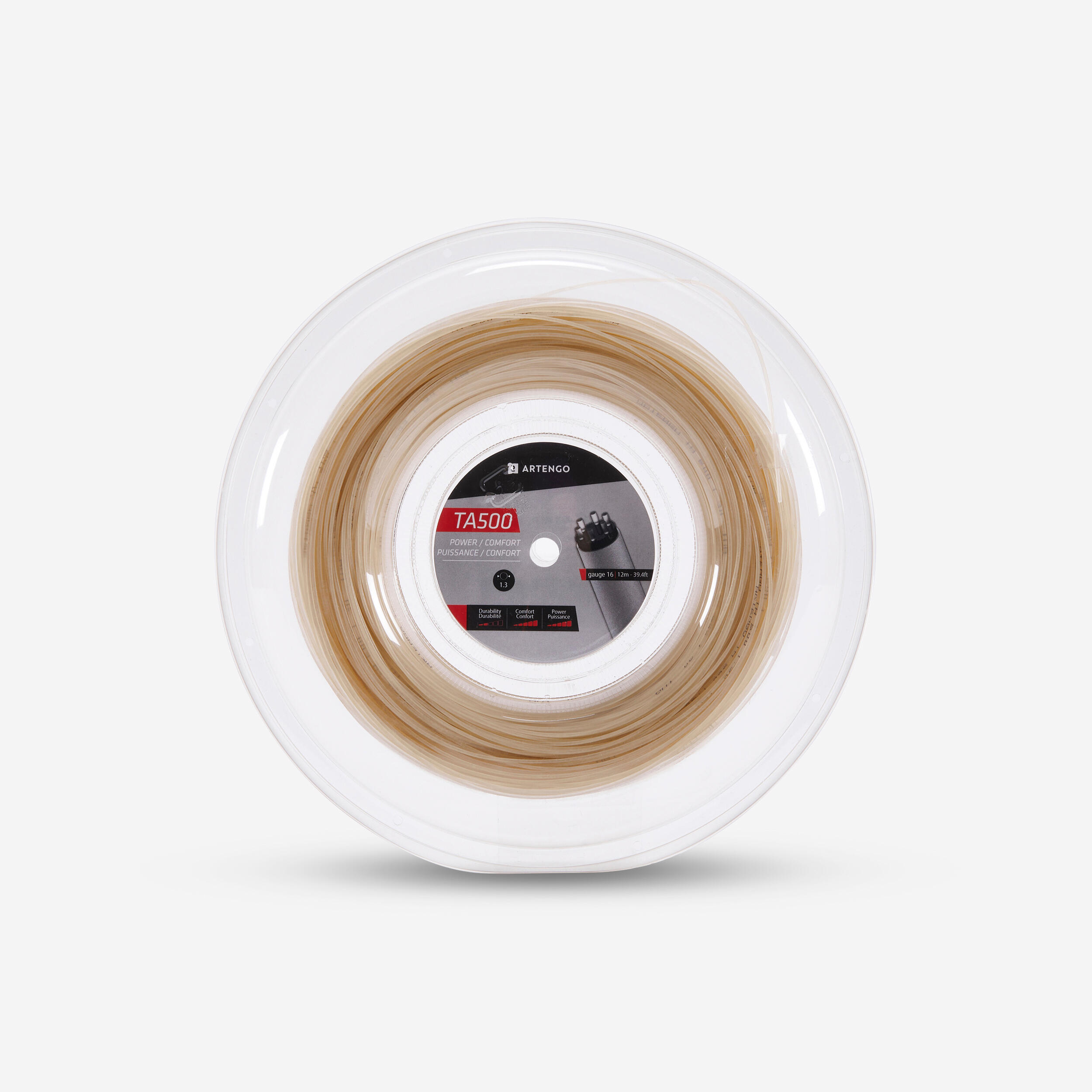 Tennissträngning Rulle Multifilament Ta 500 Comfort 1,3 Mm 200 M