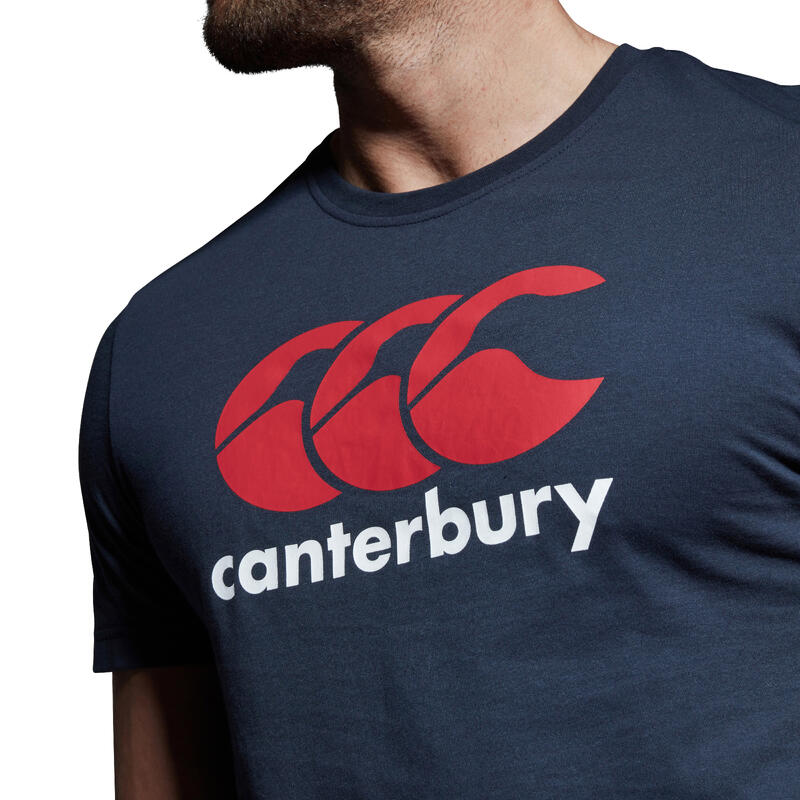 Camiseta Manga Corta Rugby Adulto - CCC LOGOTIPO CAMISETA Azul marino