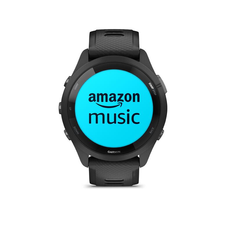 Gps-horloge met hartslagmeting Forerunner 265 Music zwart