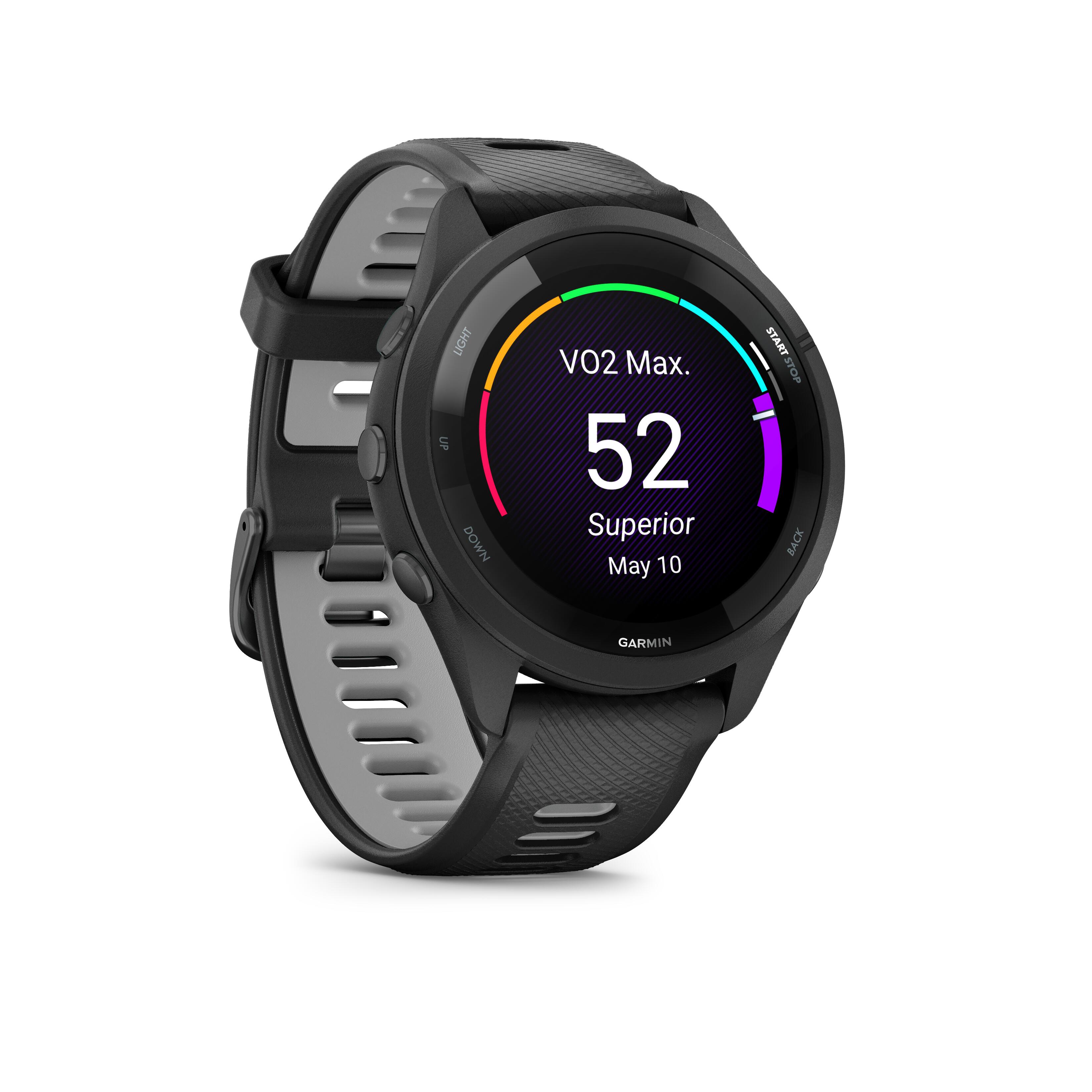 GARMIN Gps horloge met hartslagmeting Forerunner 265 Music zwart