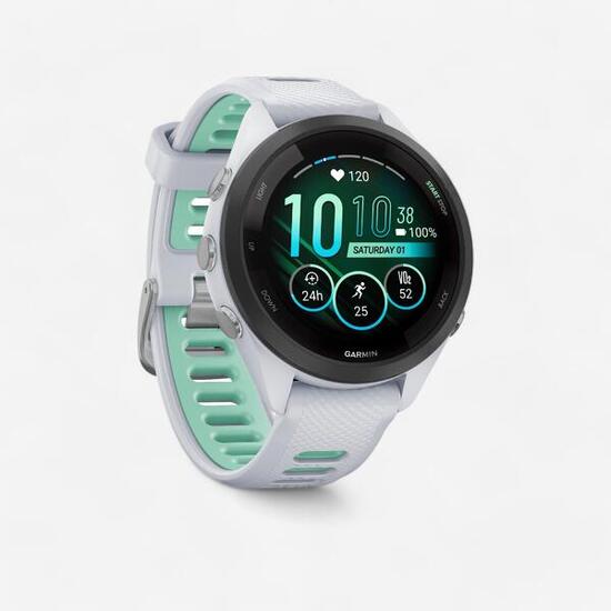 Reloj GPS GARMIN FORERUNNER 265S - Blanco y Azul