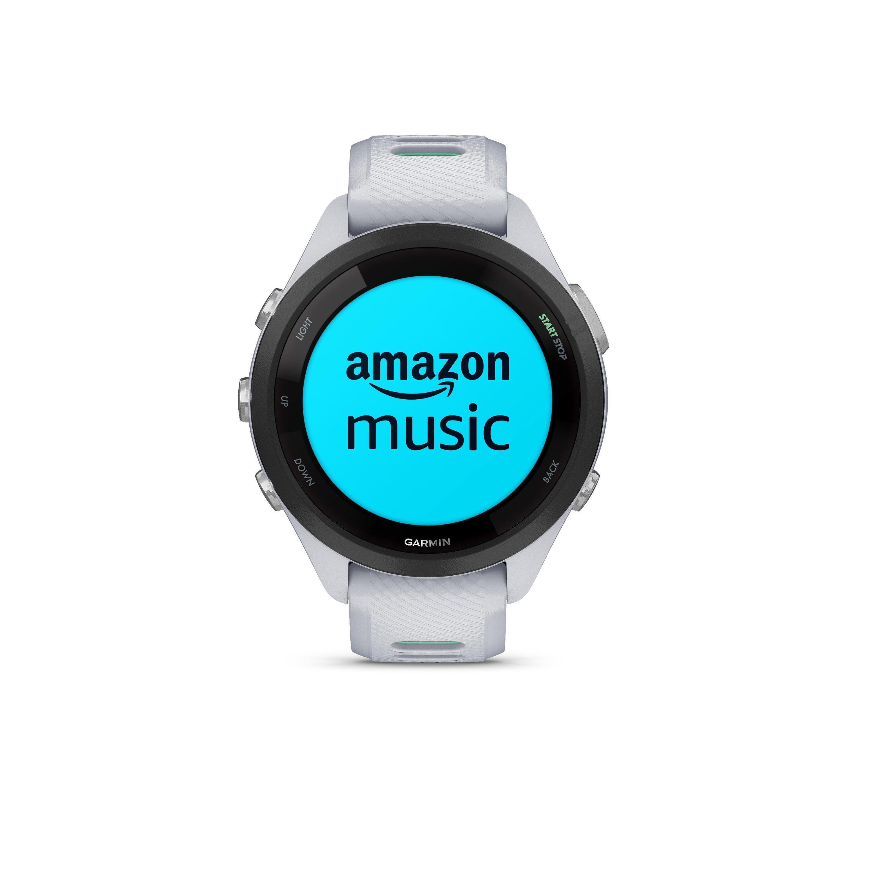 Reloj Inteligente Multideporte GPS Cardio Garmin Forerunner 265S Music Blanco 9/9