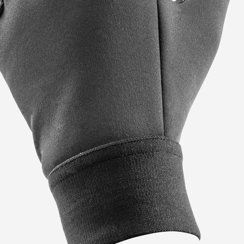 GUANTES TÉRMICOS DE FÚTBOL KEEPWARM ADULTO NEGRO