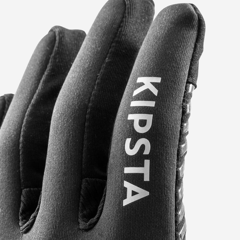 Luvas de Futebol Adulto Keepwarm Preto