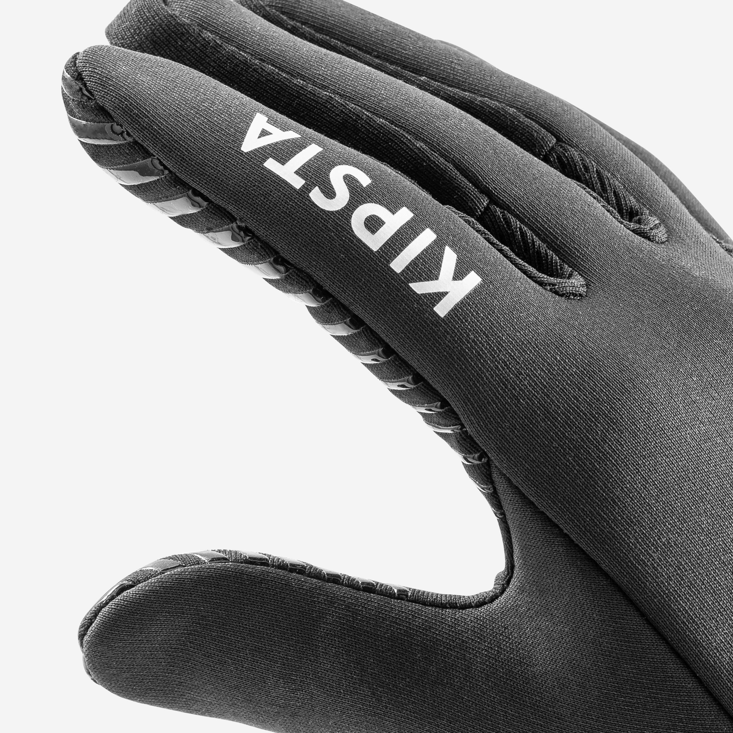 Kids' Soccer Gloves, Keepdry 500 Jr 4/8