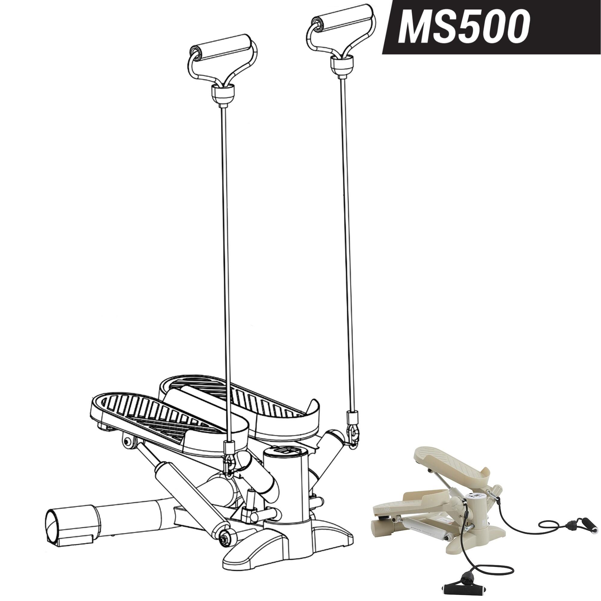 Mousqueton avec sécurité, pièce détachée mini stepper,  MS 500 / MS 520 4/5