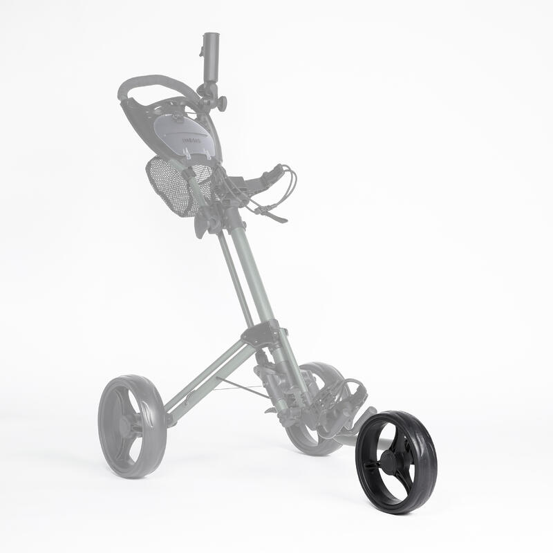 RUEDA DELANTERA PARA CARRITO 3 RUEDAS COMPACTO GOLF 23 CM - INESIS