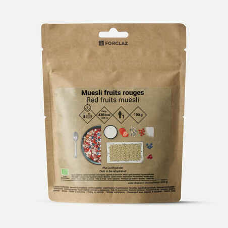 Organic breakfast - Red berries muesli - 100 g