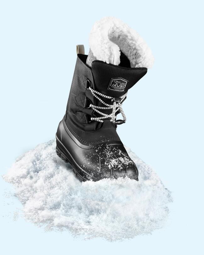 Doposci trekking bambina SH900 | dal 30 al 38 | nero