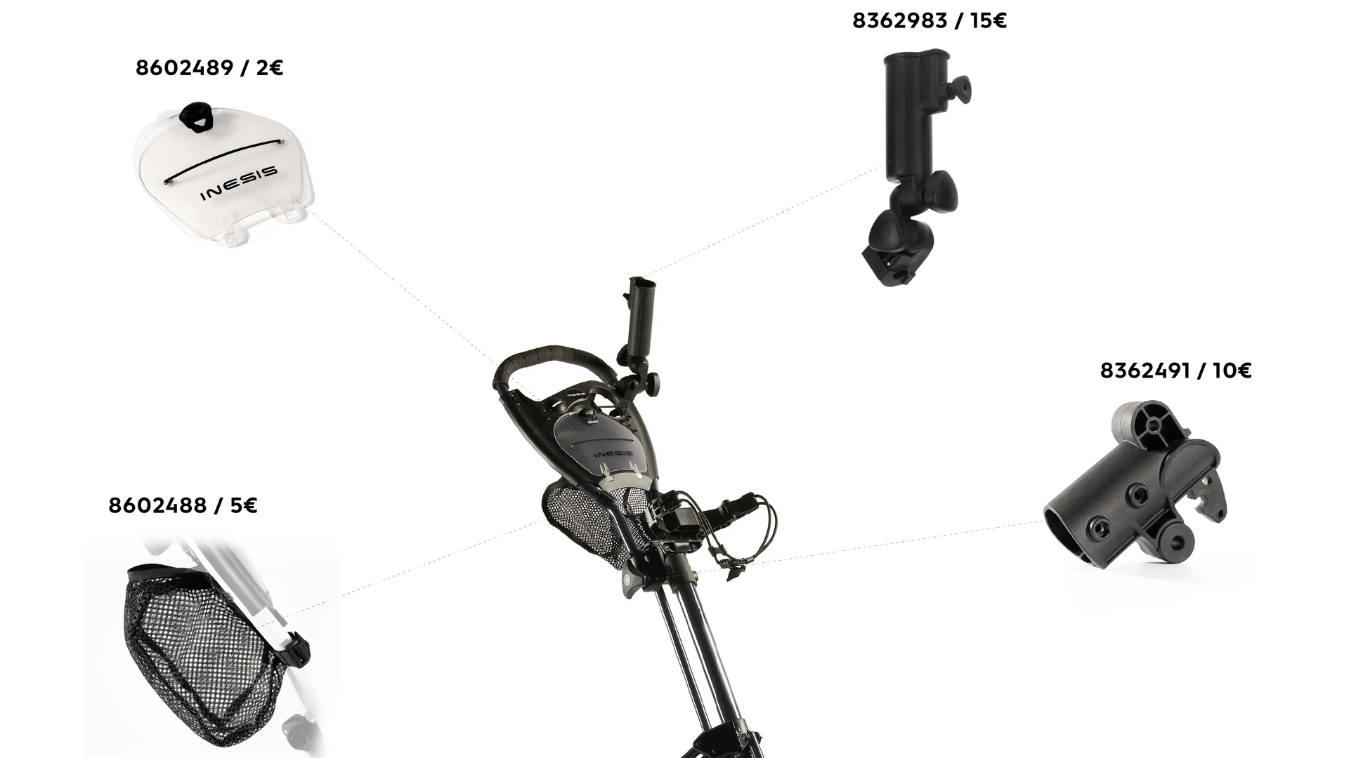 Inesis-Golftrolleys