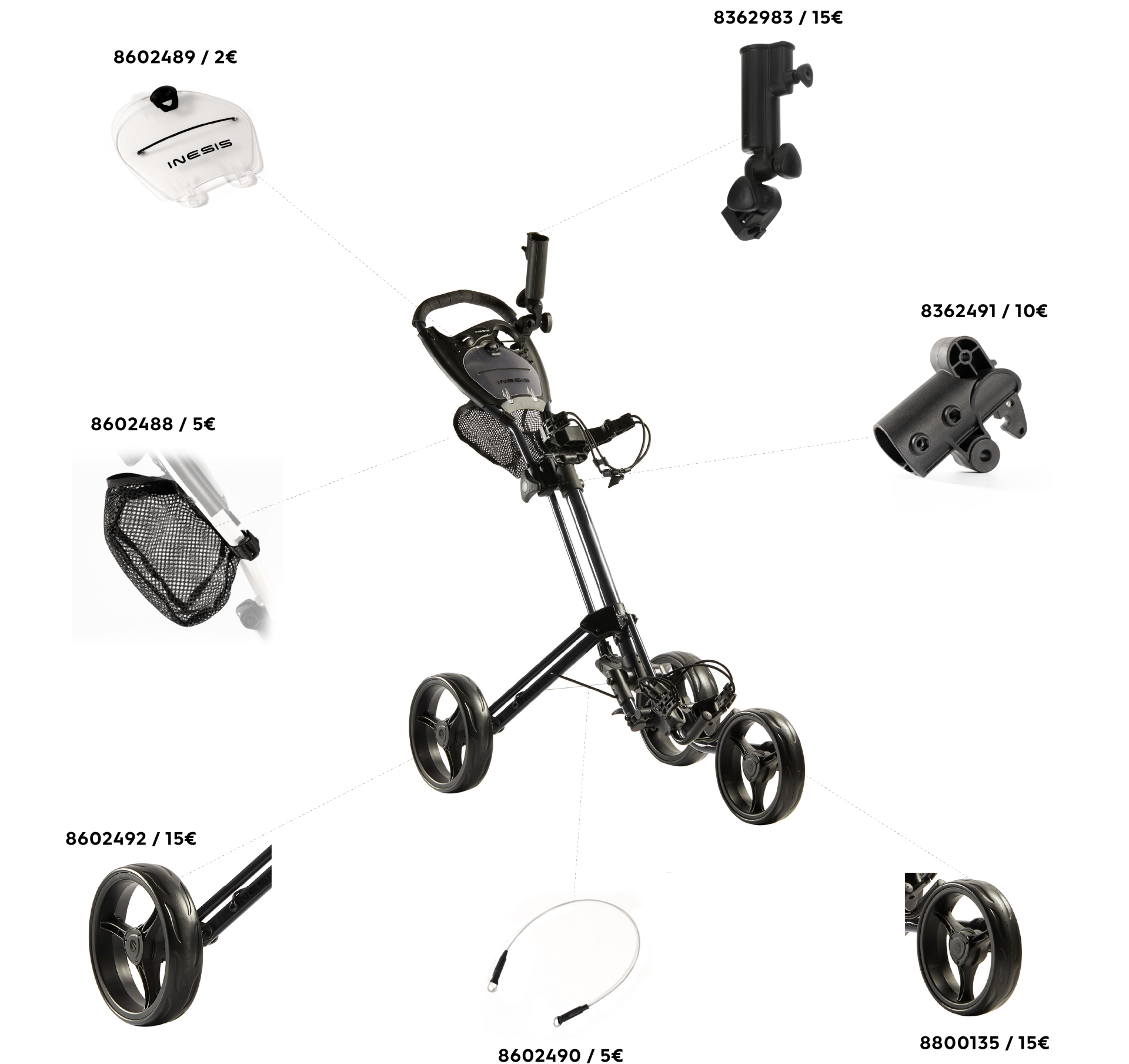 CARRELLI DA GOLF INESIS