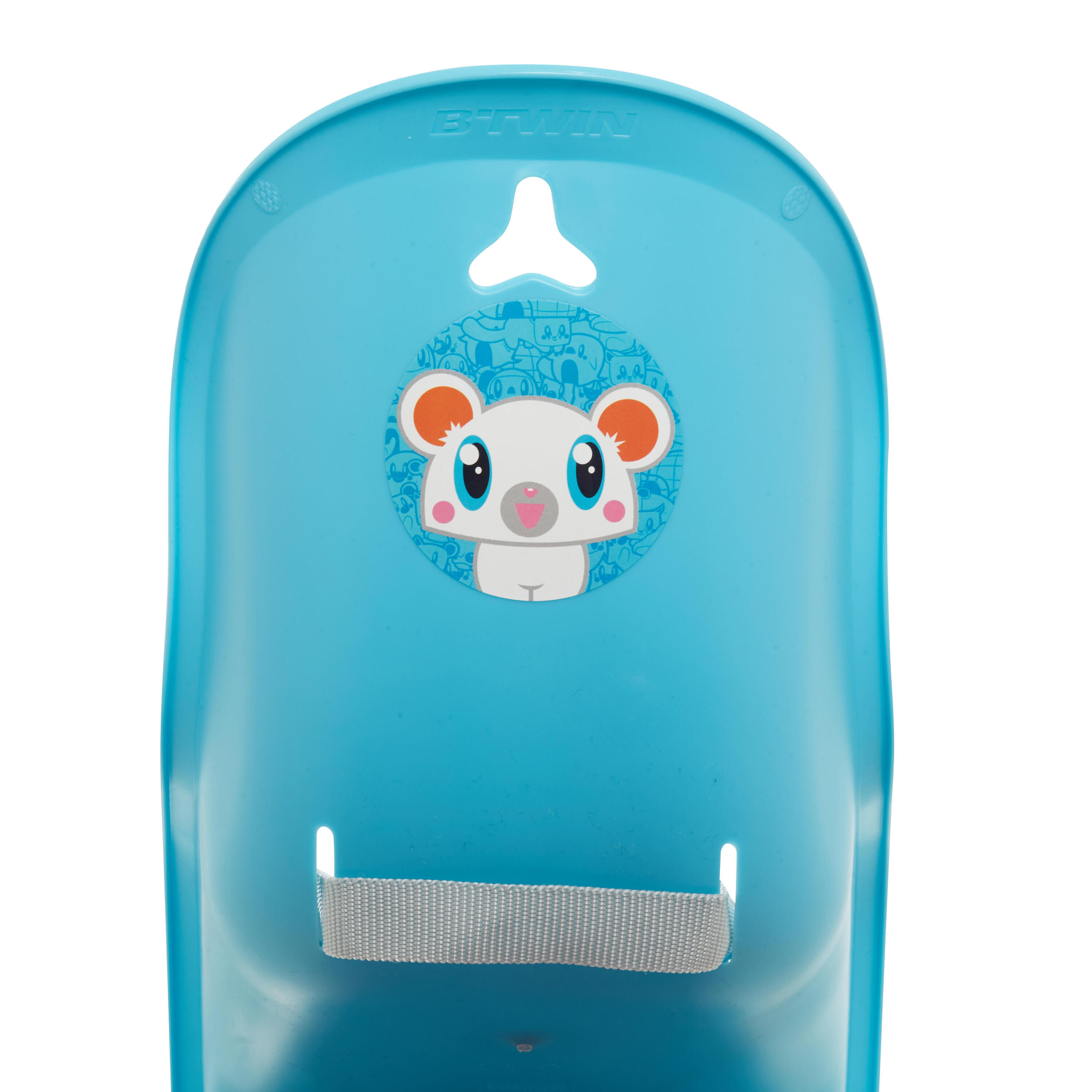 PORTE DOUDOU VELO ENFANT BLEU BTWIN Decathlon