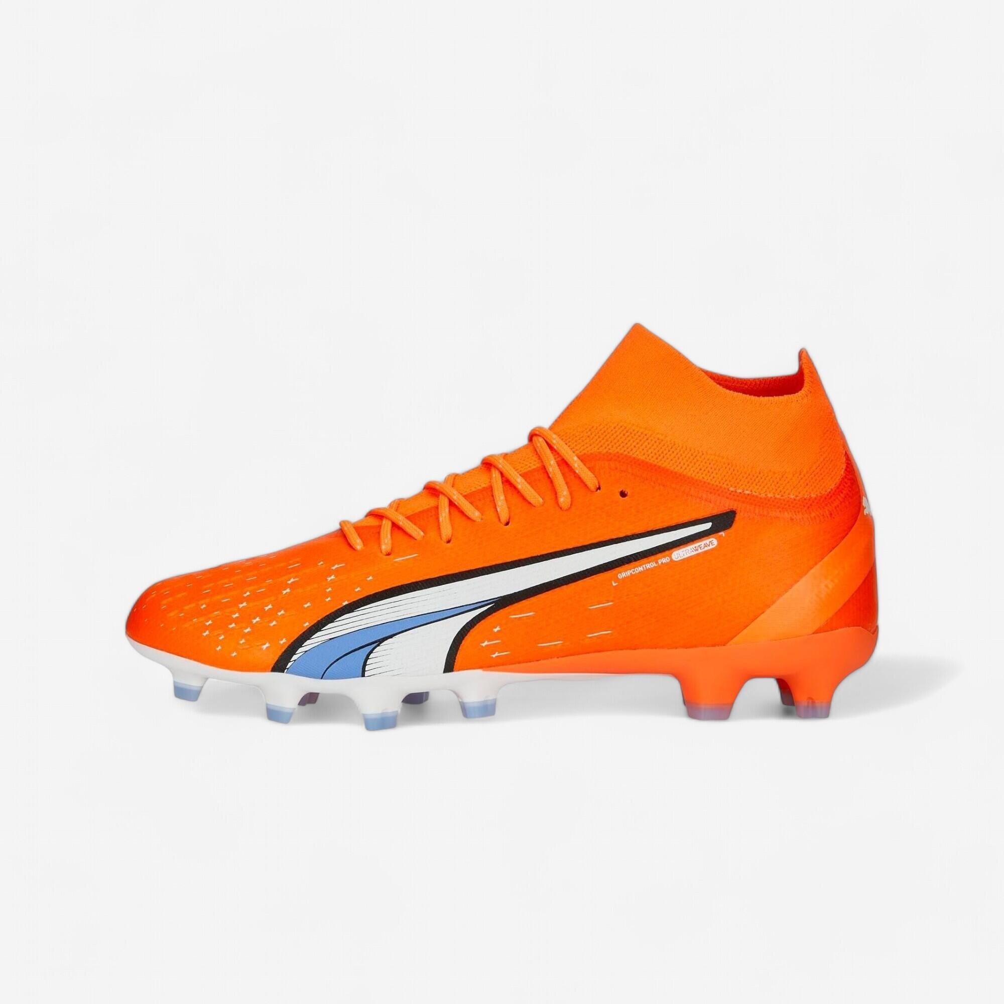 Orange sales puma boots