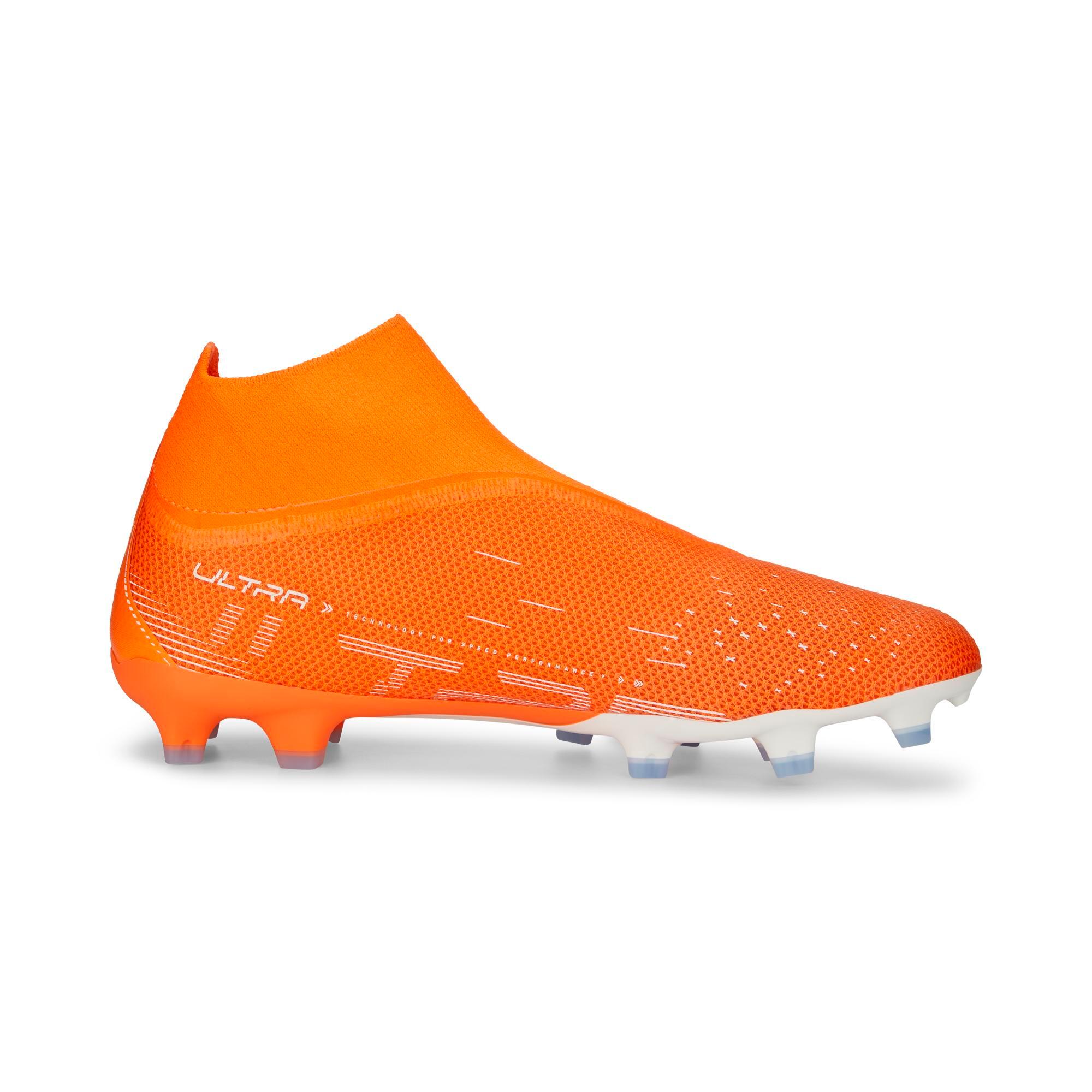Scarpe calcio uomo Puma ULTRA MATCH LL.3 MG arancioni 2/6