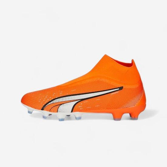 Scarpe calcio uomo Puma ULTRA MATCH LL.3 MG arancioni