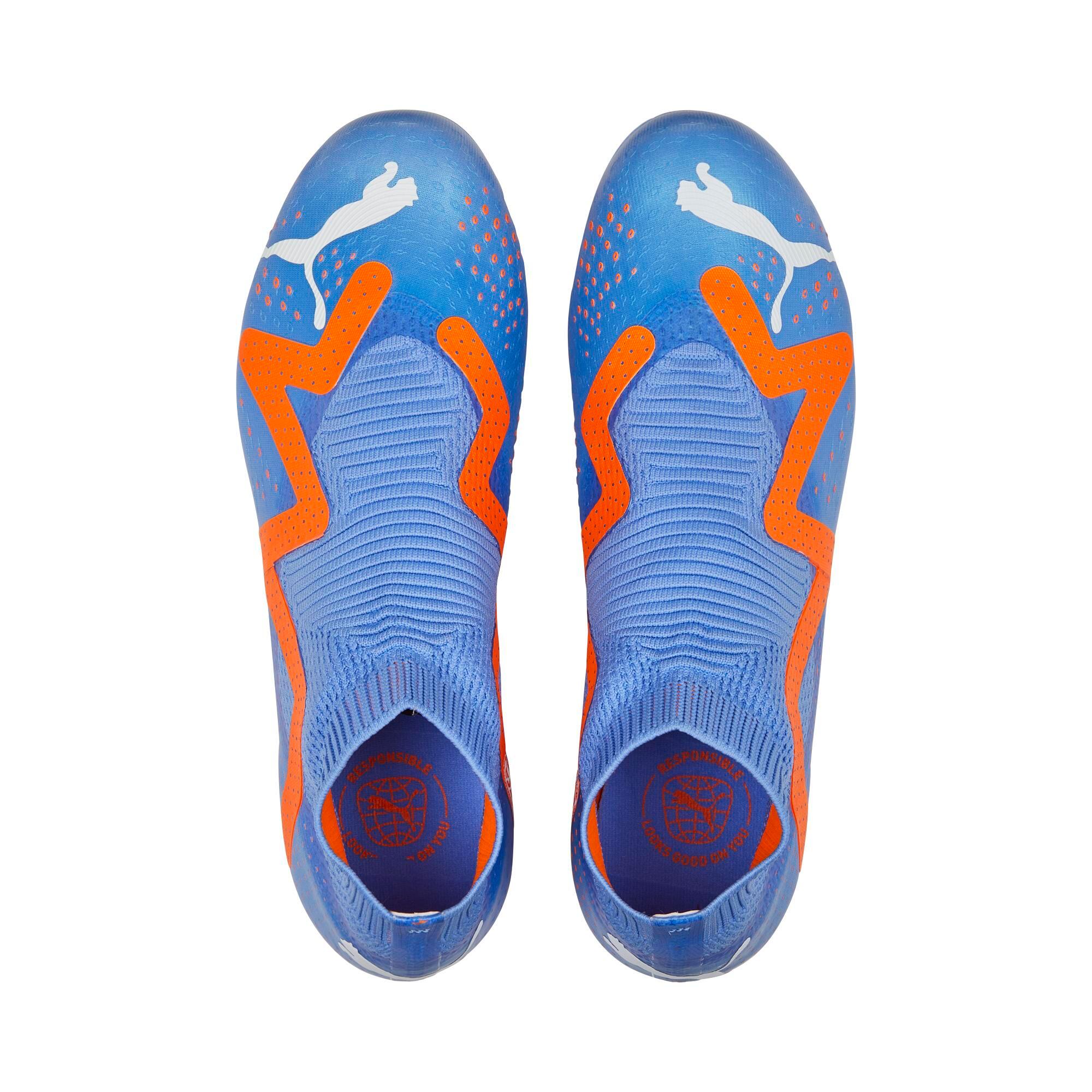 Adult Football Boots Future Match.3 LL FG - Blue 4/5