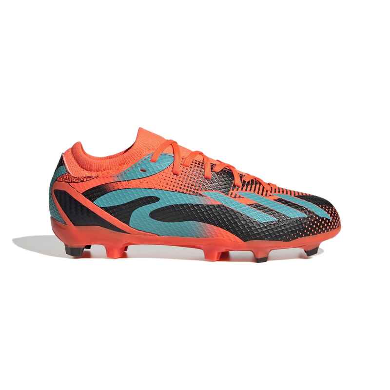 Kinder Fussballschuhe - ADIDAS X Speedportal Messi.3 FG orange/türkis