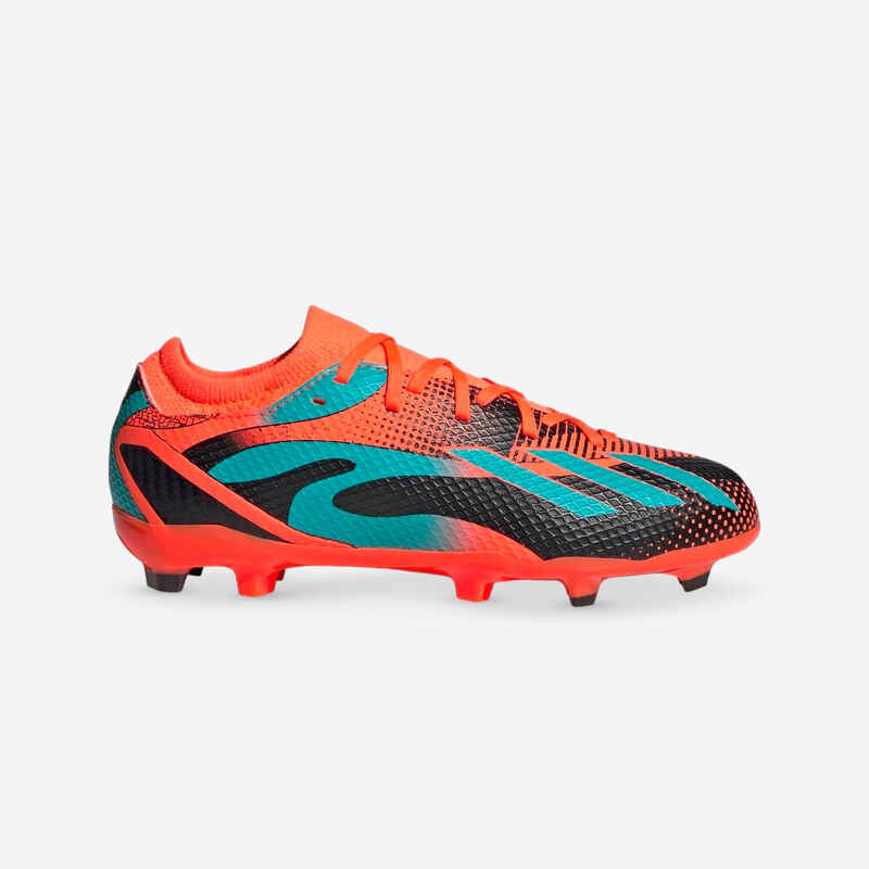 Kinder Fussballschuhe - X Speedportal Messi.3 FG orange/türkis