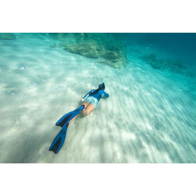 Mască snorkeling scufundări Easybreath 900 24 Negru