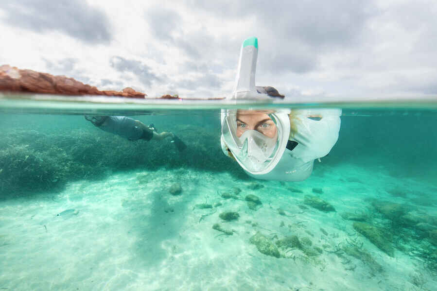 μάσκα easybreath snorkeling