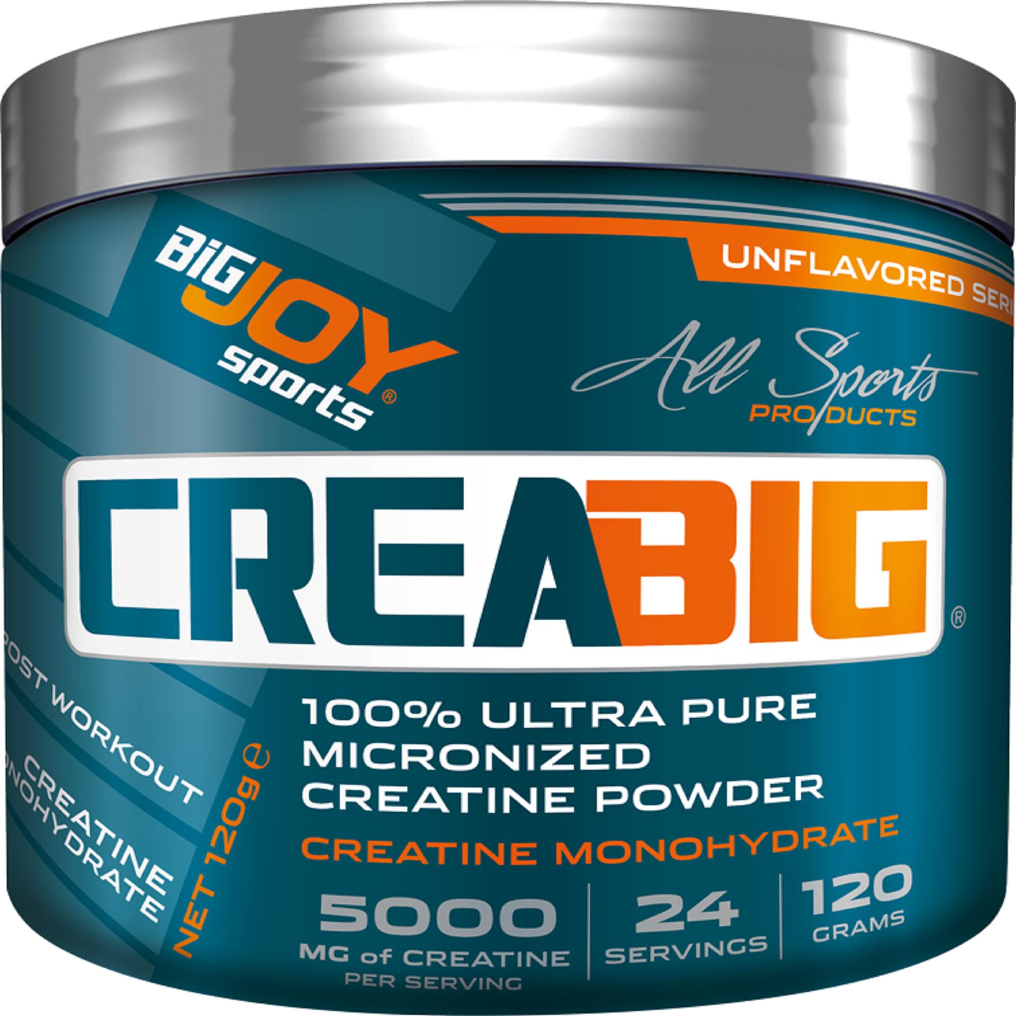 BIG JOY Big Joy Crea Big Micronized Creatine Powder - Aromasız - 120 Gr