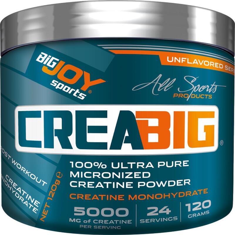 Big Joy Crea Big Micronized Creatine Powder - Aromasız - 120 Gr