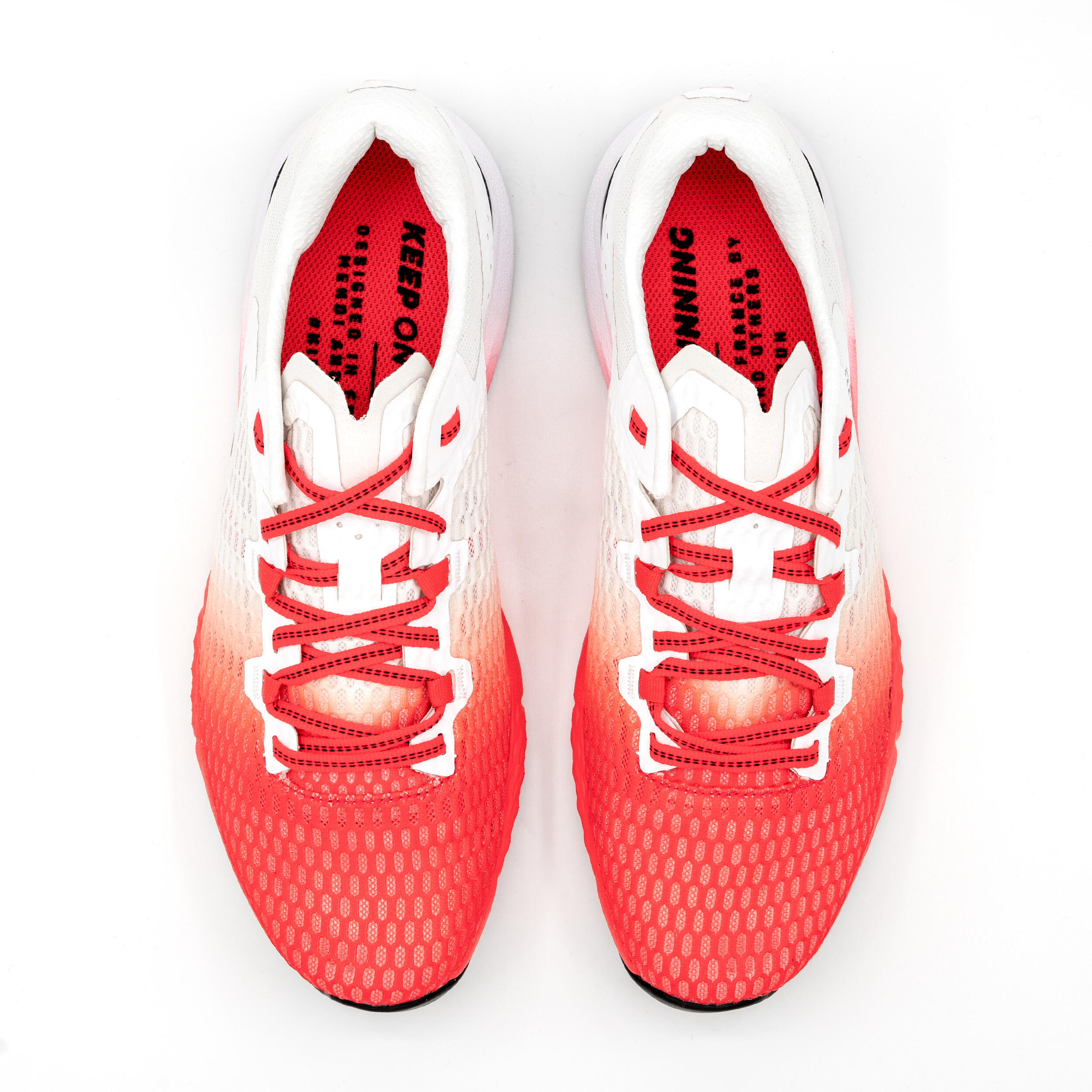 Adult race walking shoes - KIPRUN Racewalk Comp 900 - red white | Decathlon