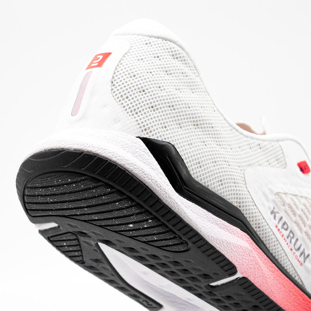 Pieaugušo sporta soļošanas apavi Kiprun “Racewalk Comp 900”, sarkani/balti