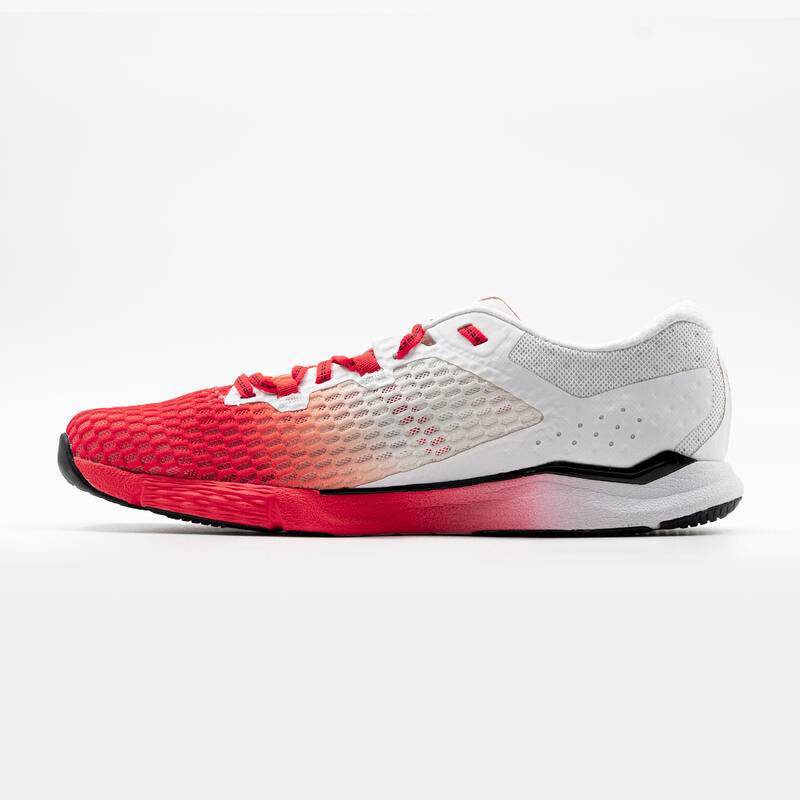Chaussures de marche athlétique Adulte - KIPRUN Racewalk Comp 900 rouge blanc