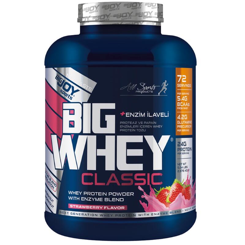 BigJoy Big Whey Classic Protein Tozu - Çilek - 2.4 Kg