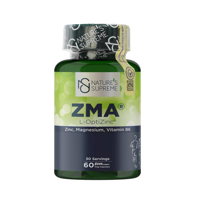 Nature's Supreme ZMA L-OptiZinc 60 Kapsül