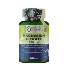 Nature's Supreme Magnezyum Sitrat 250 Mg 60 Tablet