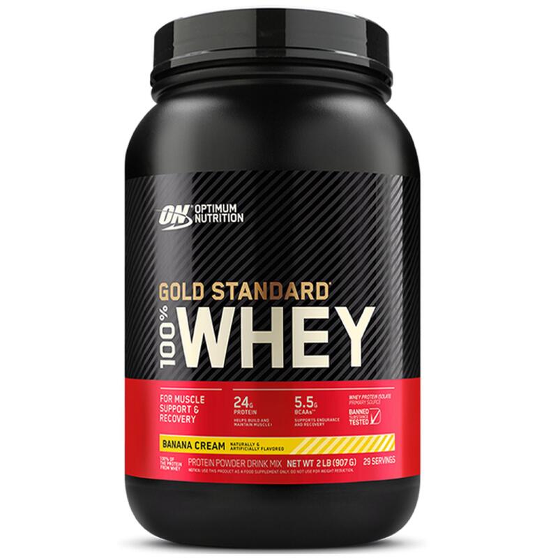 Optimum Gold Standard Whey Protein Tozu - Muz - 908 Gr